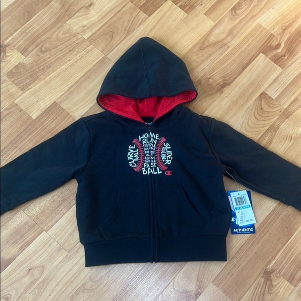 NWT Champion BOYS 24 months Black Hoodie